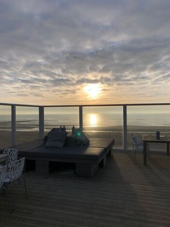 Sonnenuntergang am Strand