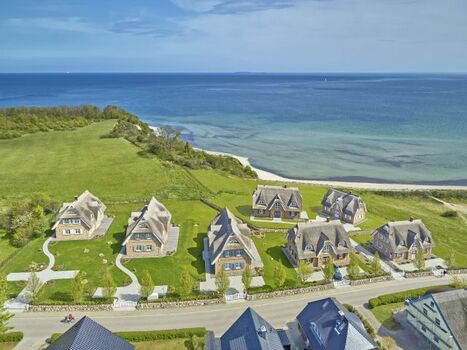 Außenansicht Strandhaus Lobbe