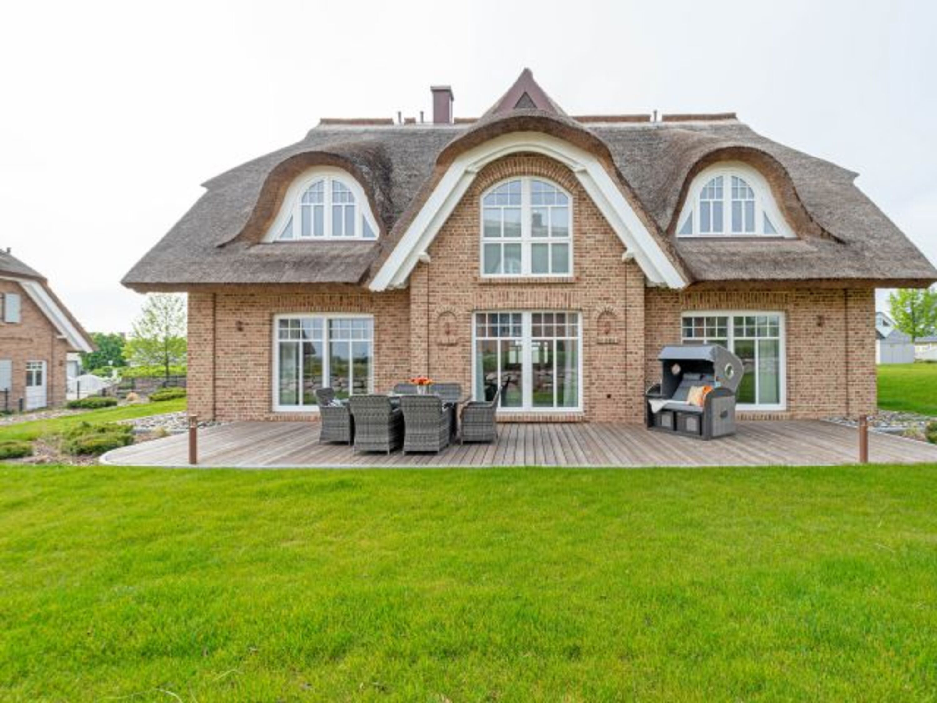 Außenansicht Strandhaus Lobbe