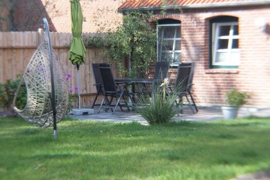 Blick auf die Terrasse