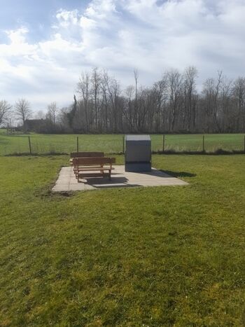 2. Terrasse mit Strandkorb