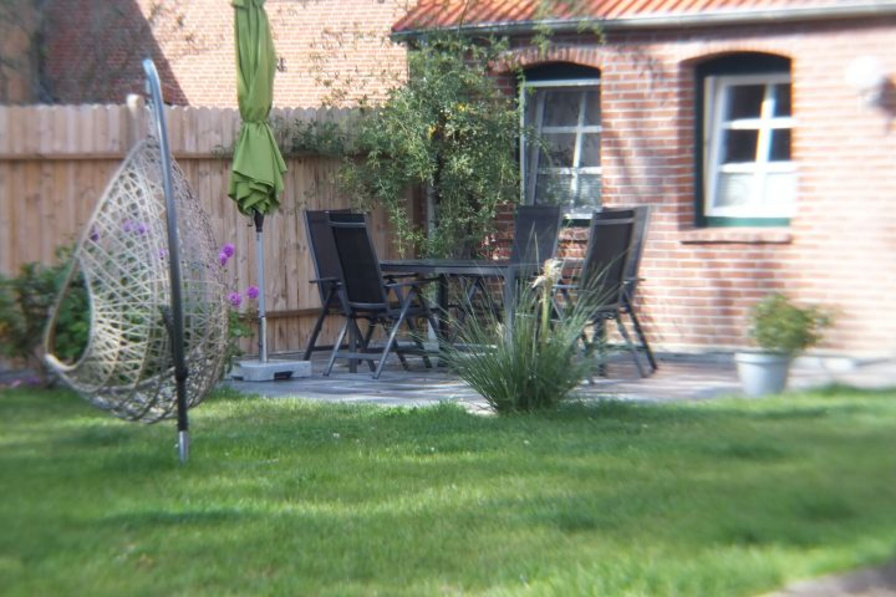 Blick auf die Terrasse