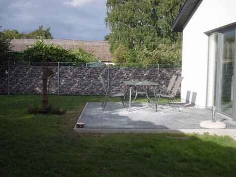 Terrasse direkt am Haus