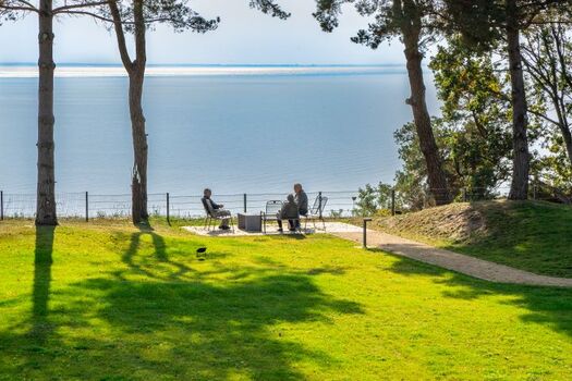 Entspannung und Ruhe finden auf der Haffterrasse