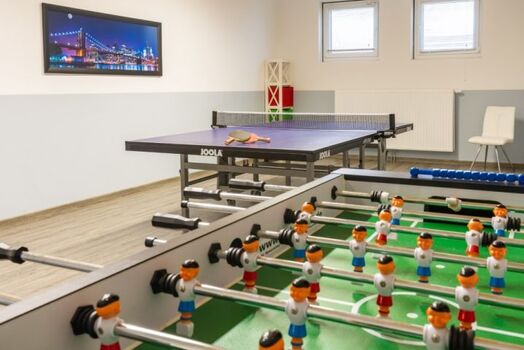 Dart und Kicker im Souterrain