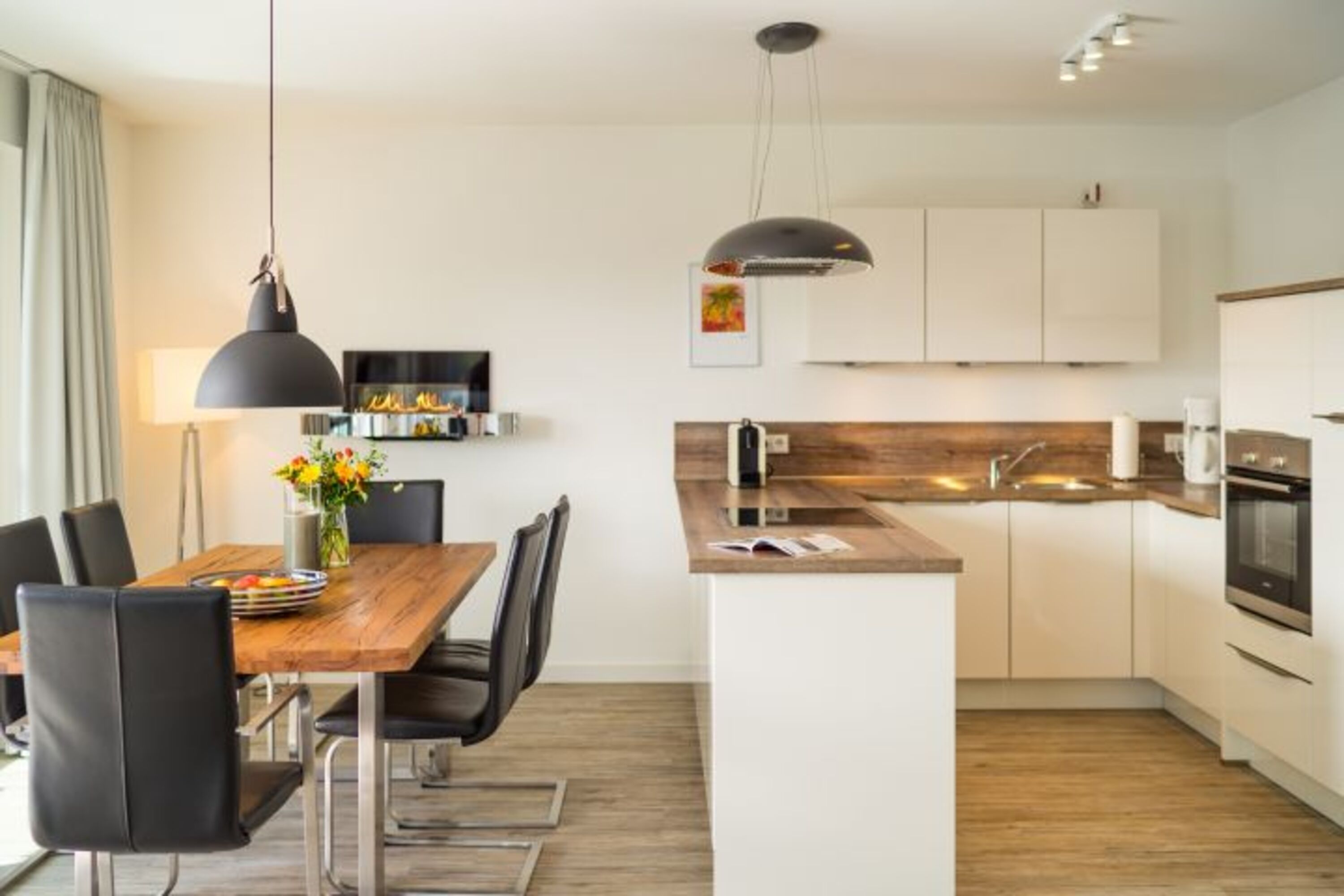 moderne Hochglanzküche
