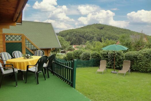 eingezäunter Garten