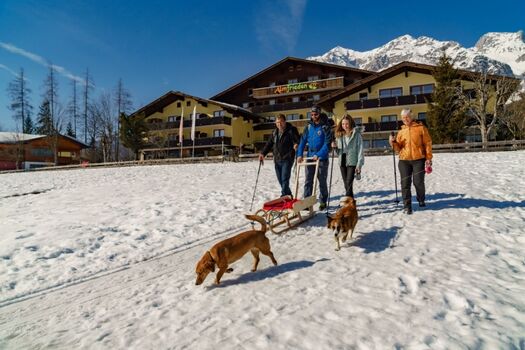 Winterwandern direkt vom Hotel