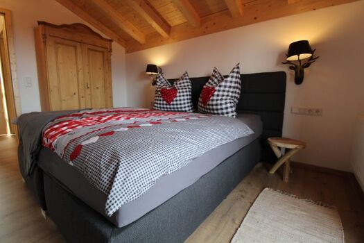 eines von 3 gemütlichen Schlafzimmern im OG