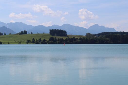 Segeln und Bootfahren auf dem Lechsee direkt vor Ihrer Haustür