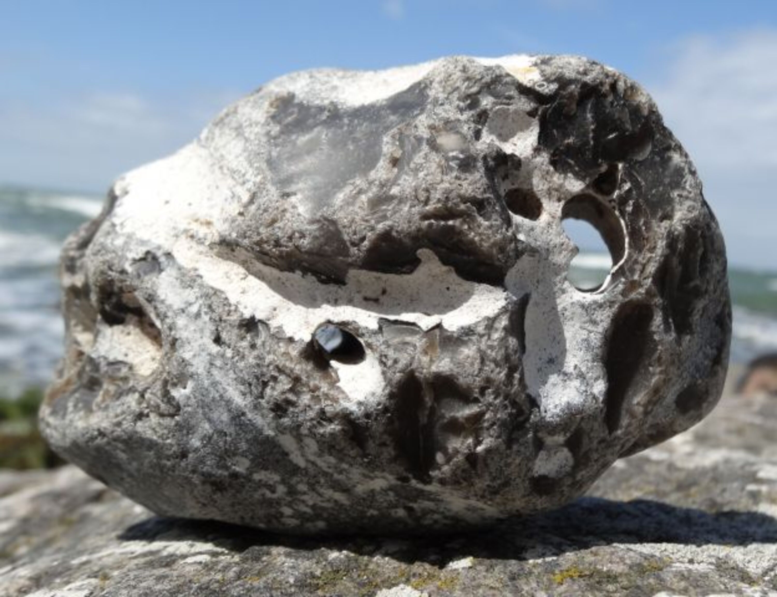 "Hühnergott", gefunden am Nordstrand