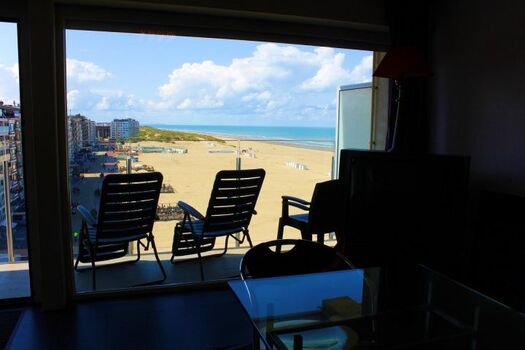 Ausblick aus der Wohnung 