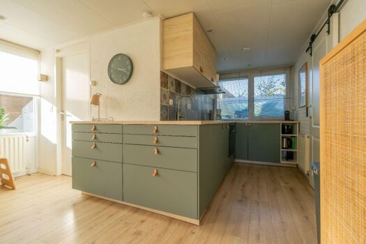 Die offene Küche mit allem Komfort