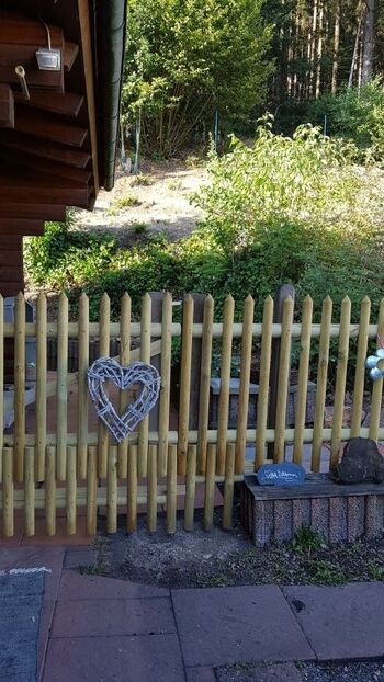 Eingezäuntes Grundstück