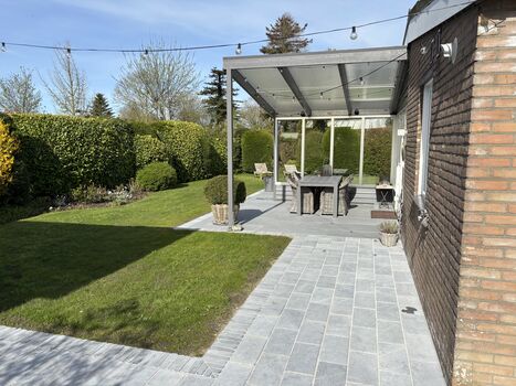 Überdachte Terrasse