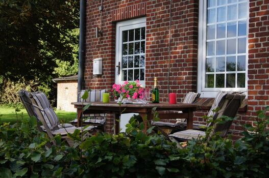 Frühstück auf der Terrasse