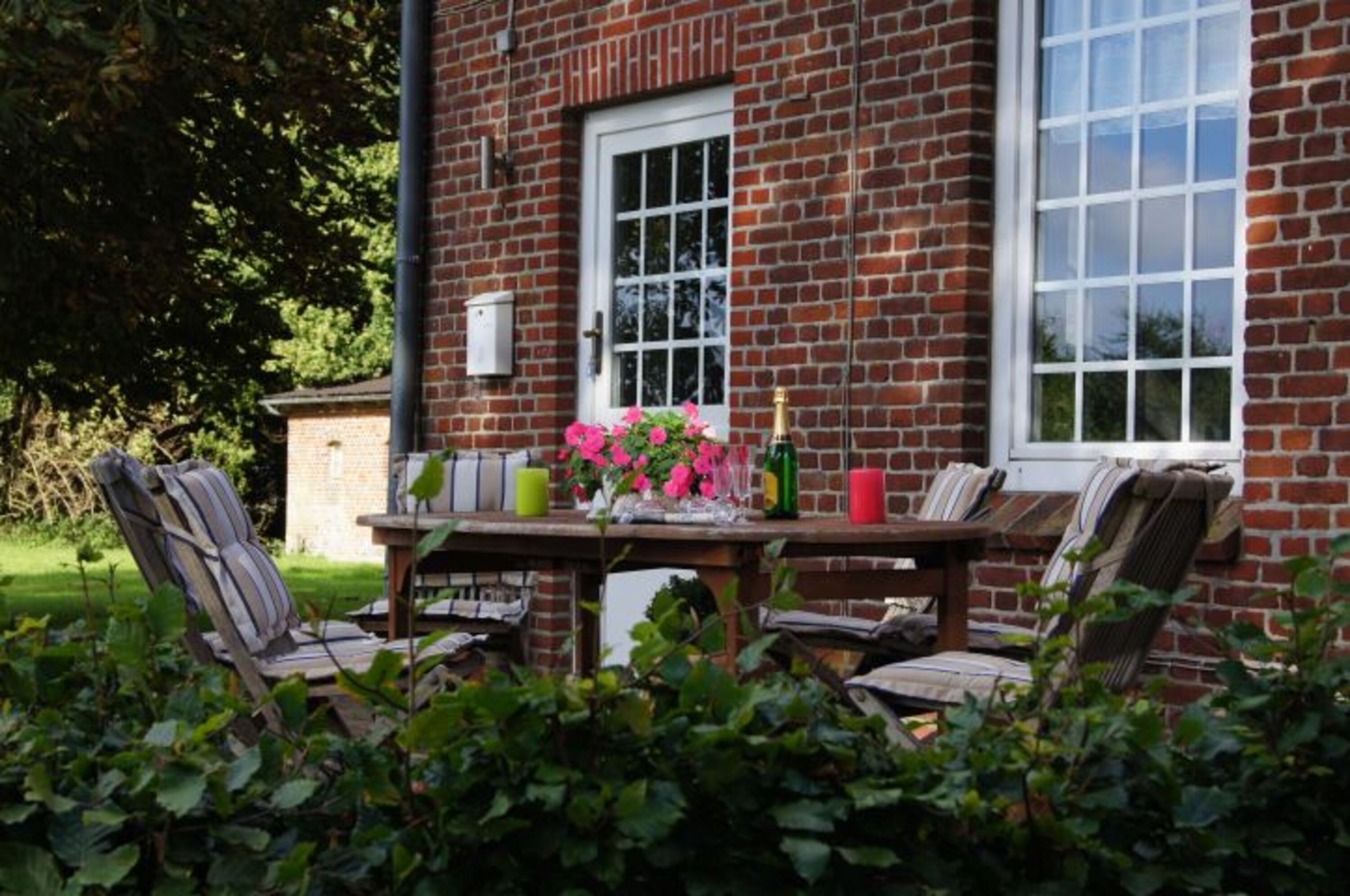Frühstück auf der Terrasse