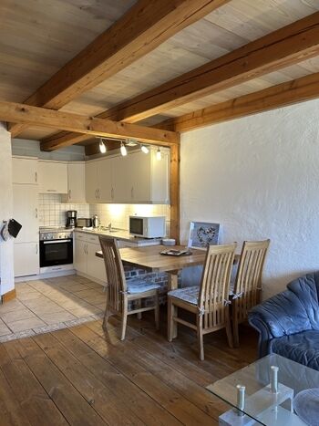 Essbereich und Küche Seemöwe