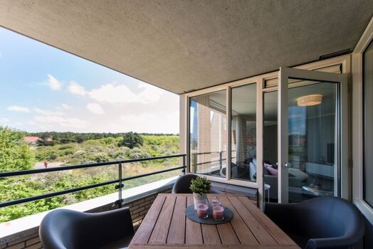 Balkon mit toller Aussicht