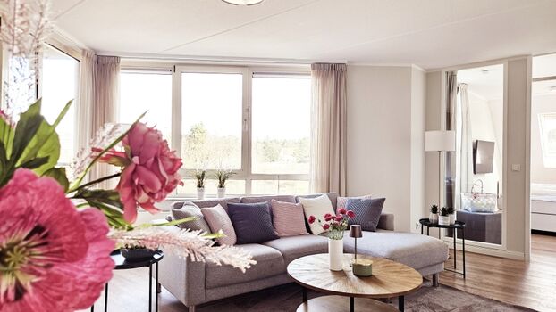 Blick in den Wohnbereich