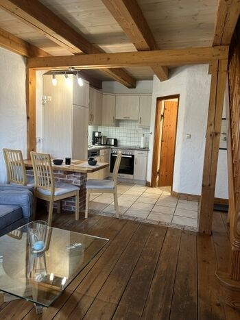 Essbereich und Küche Seehund