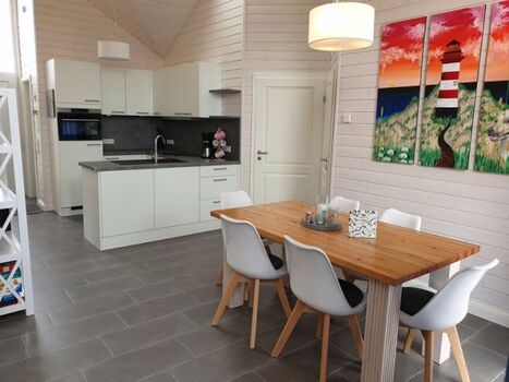 Blick Ess-Küche Muschelkiste