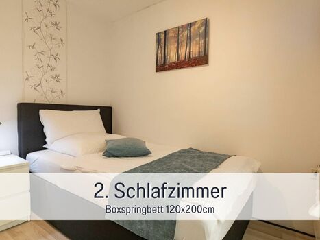 Schlafzimmer mut Smart TV