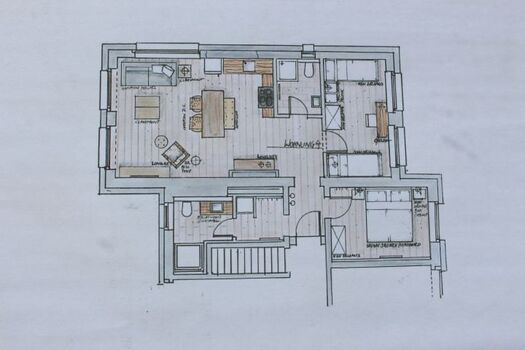 BEIDE Schlafzimmer haben Doppelbetten