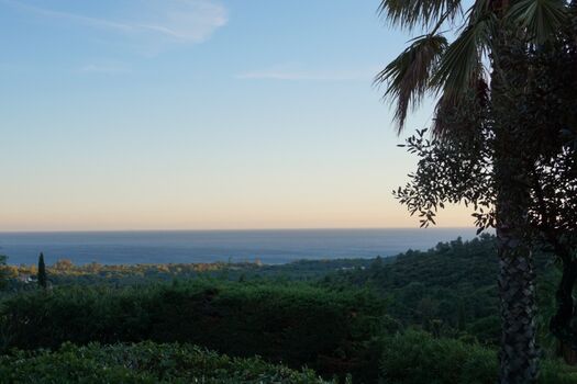 Meerblick vom Bouleplatz