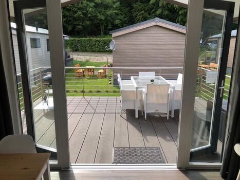 Ausblick auf die Terrasse 