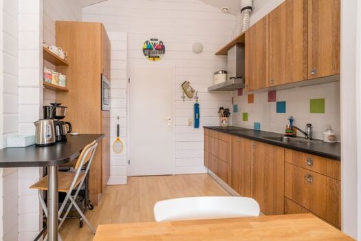 Die moderne Küche mit allem Komfort