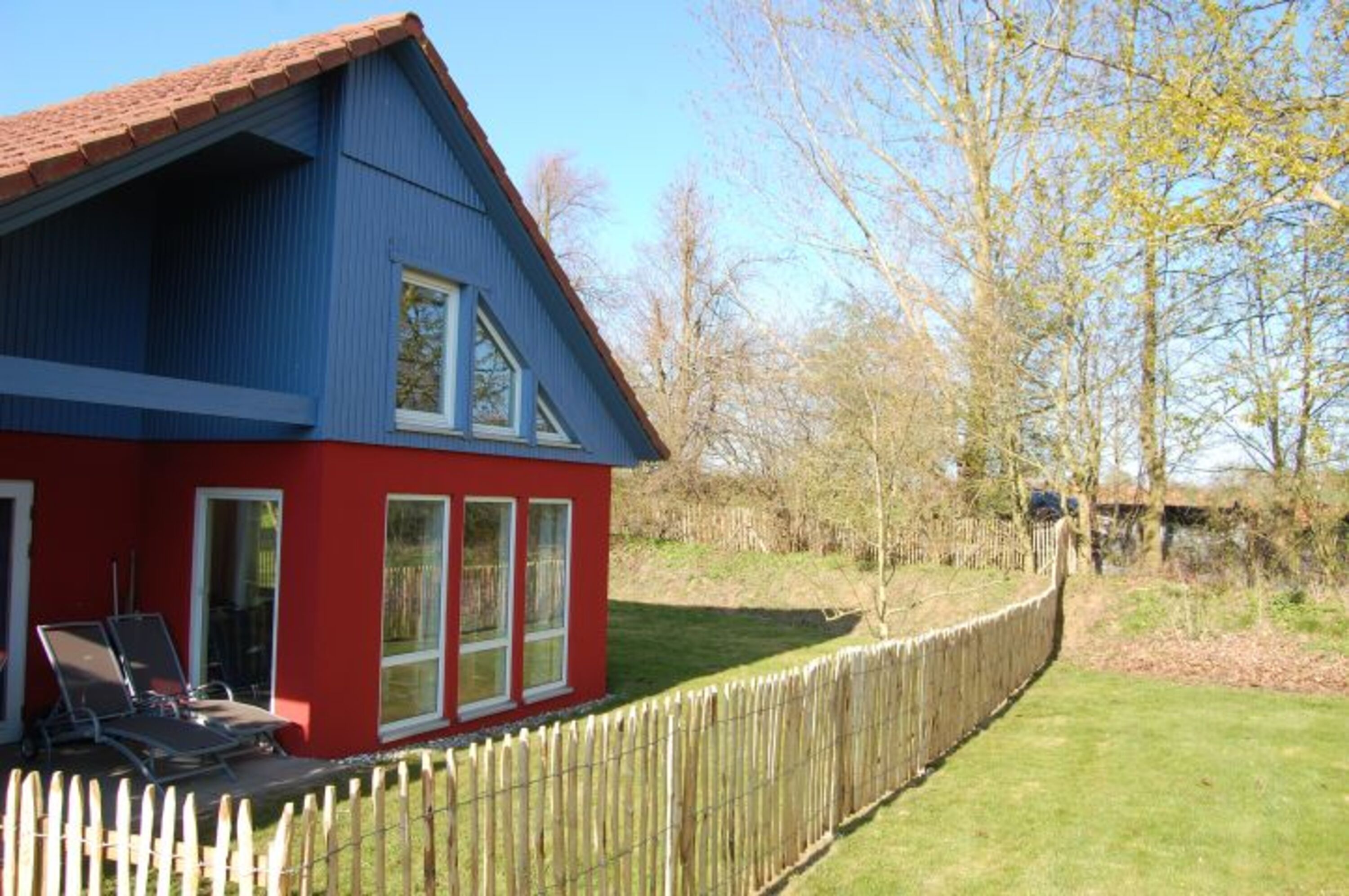 Ferienhaus Garten