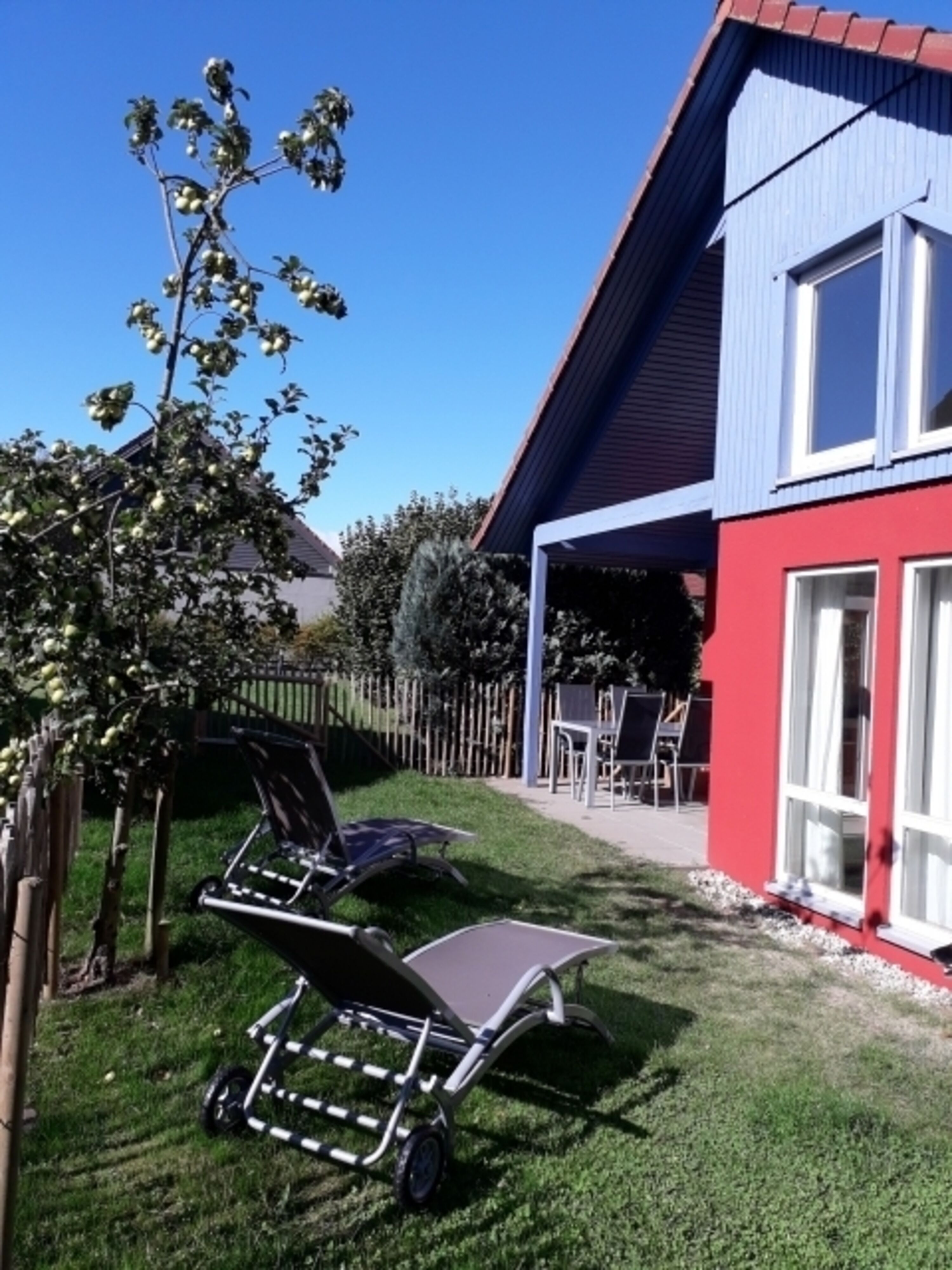 Ferienhaus Terrasse