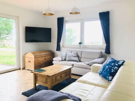 Ausspannen im geräumigen Wohnbereich