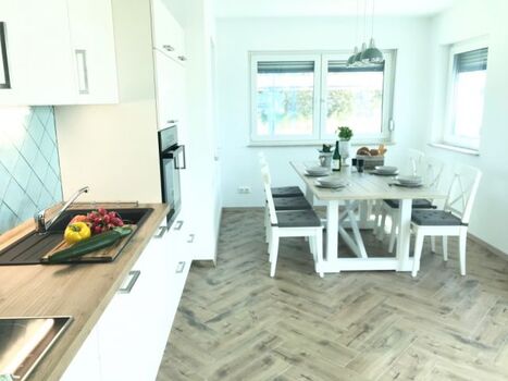 Die Küche - das Zentrum des Landhauses