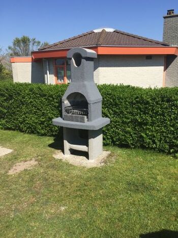 Der nicht einsehbare Garten Seestern 252 mit Außengrill