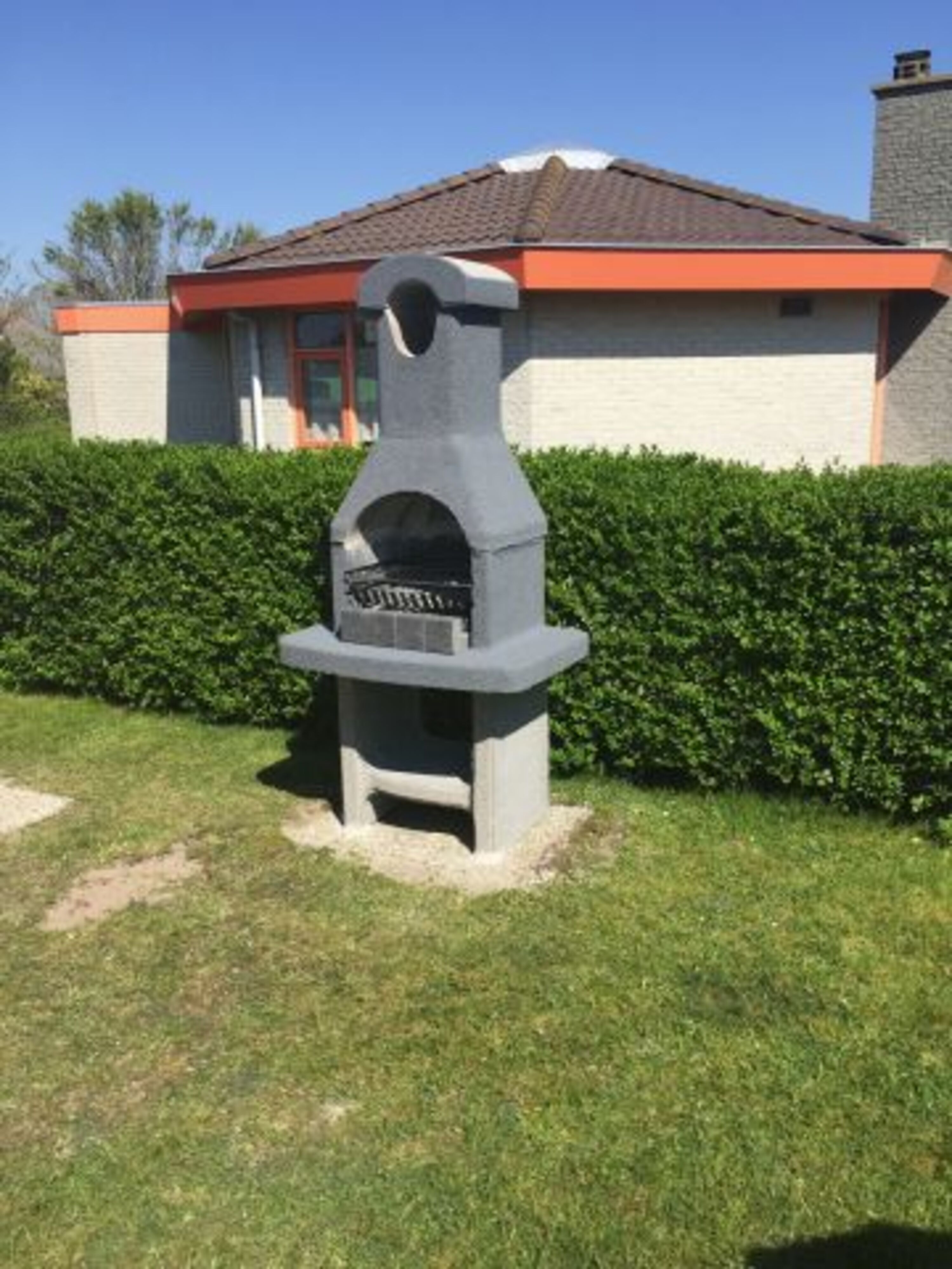 Der nicht einsehbare Garten Seestern 252 mit Außengrill