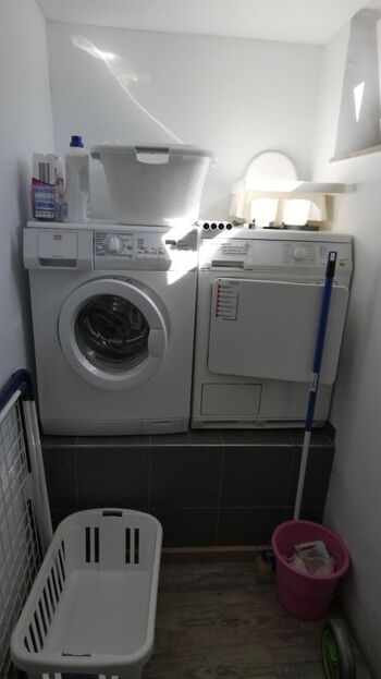 ... und wenn´s mal was zu waschen und zu trocknen gibt