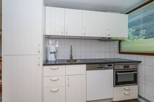 Die neue, offene Küche mit allem Komfort