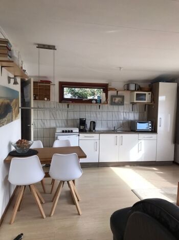 Küche und Essbereich