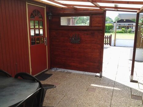 Überdachte Terrasse