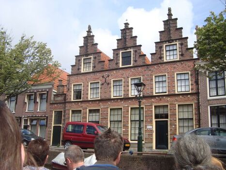 Schöne altholländische Architektur