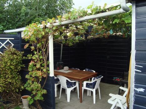 Überdachte Terrasse