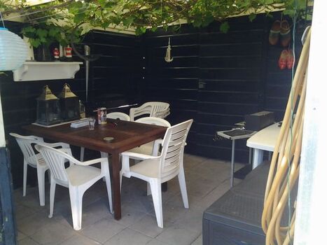 Überdachte Terrasse