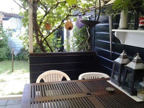 Überdachte Terrasse