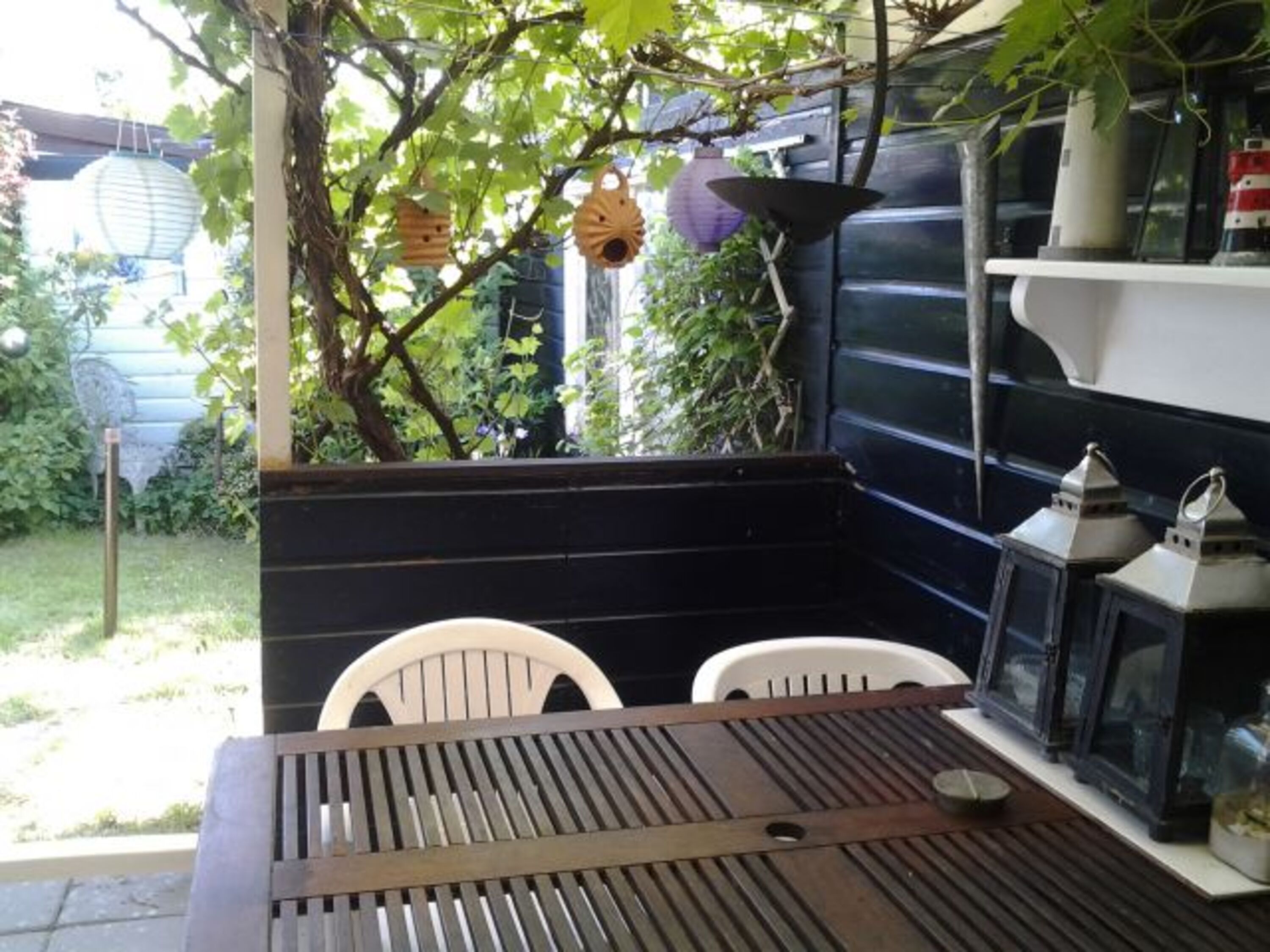 Überdachte Terrasse