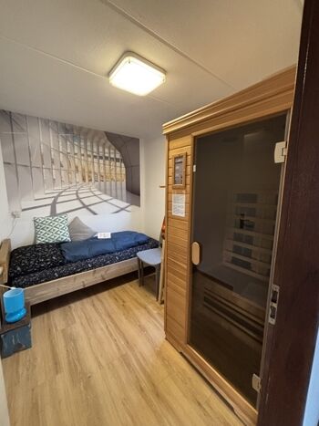 Infrarot, Sauna und Schlafzimmer