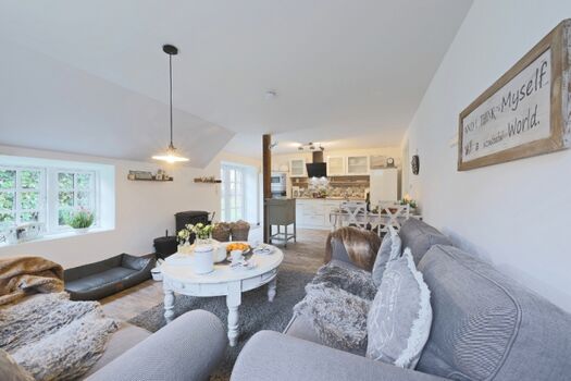 Blick auf die Küchenzeile 