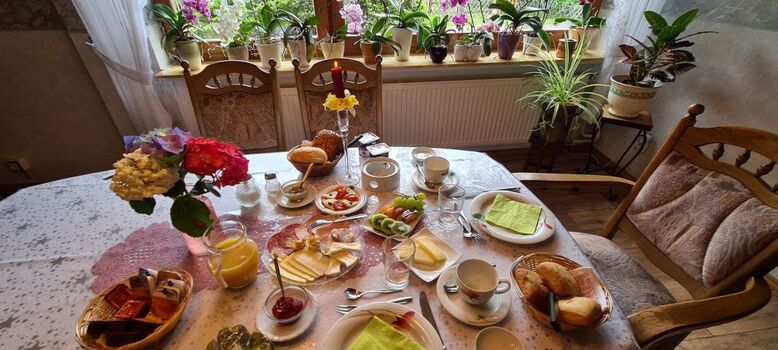 Frühstück kann gebucht werden