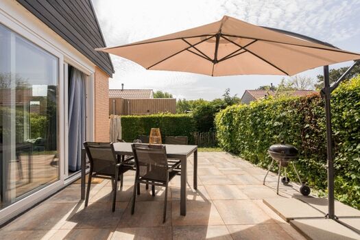 Der schöne Ferienbungalow mit eingezäuntem Garten